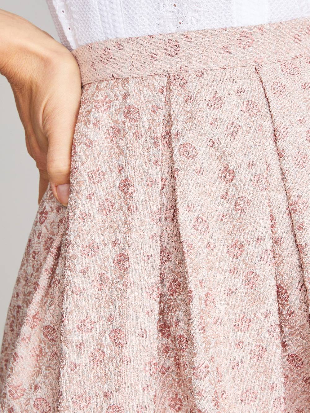 Limberry Trachtenrock in Rosa mit Blumenmuster - BLAIR DUSTY ROSE Neueste Mode