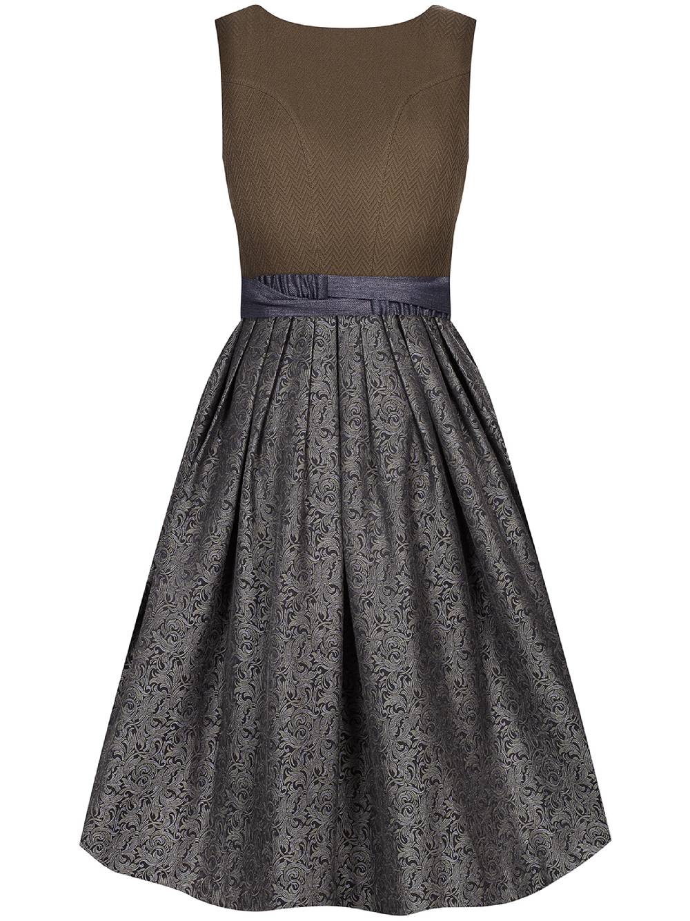 Limberry Olivfarbenes Dirndl - ANTONIA OLIV-ANTHRAZIT Super Rabatt