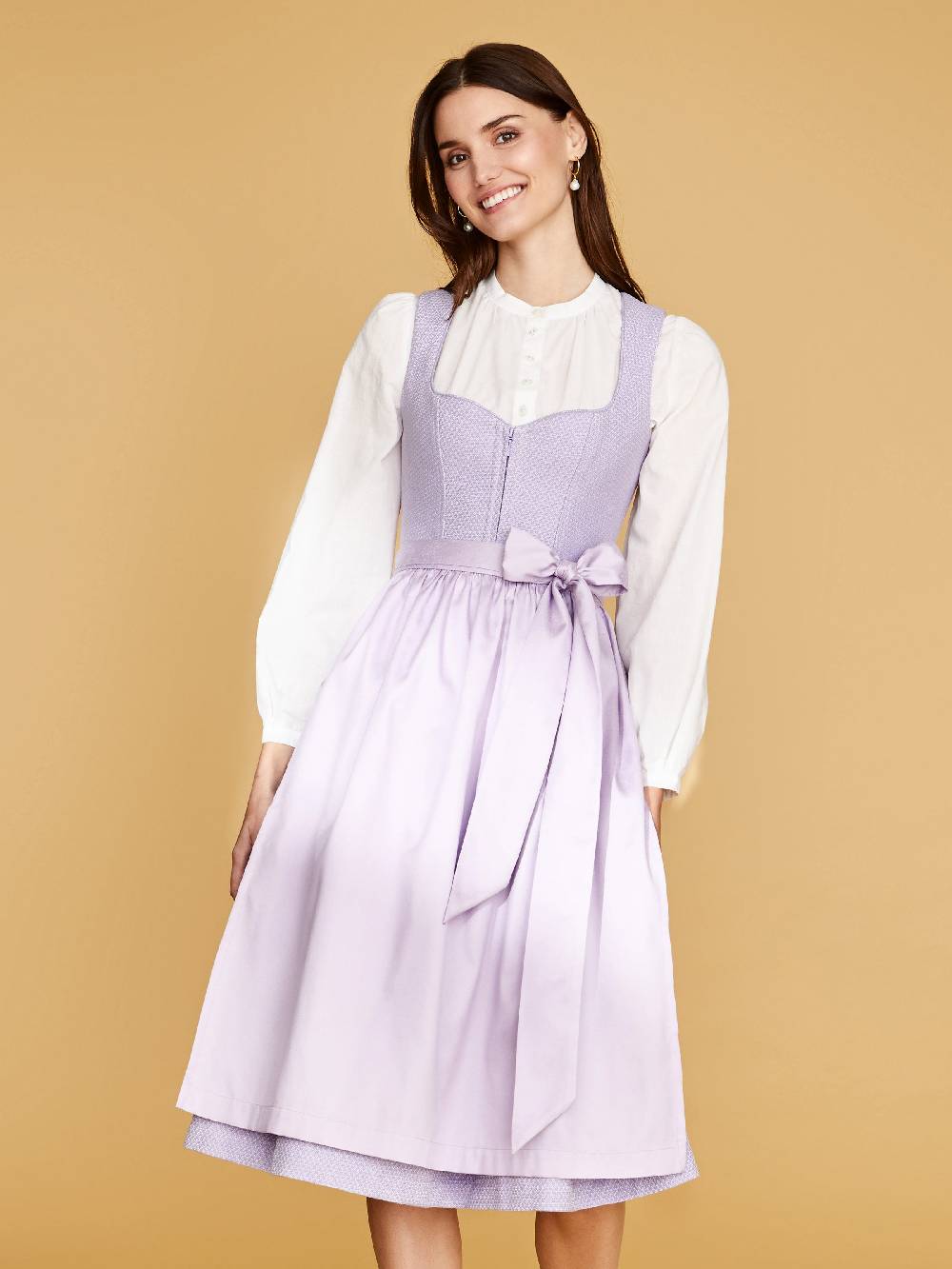 Limberry Hochgeschlossene Dirndlbluse mit Langarm - LEONA Online