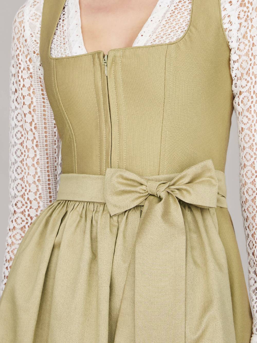 Limberry Hellgrünes Dirndl - ELAINE SPRING GREEN Günstiger Verkauf