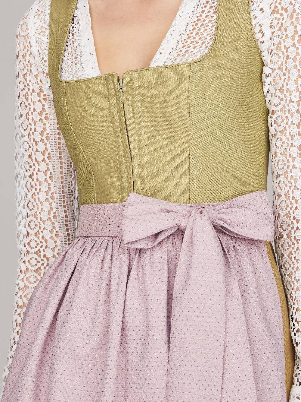 Limberry Hellgrünes Dirndl - ELAINE SPRING GREEN Günstiger Verkauf