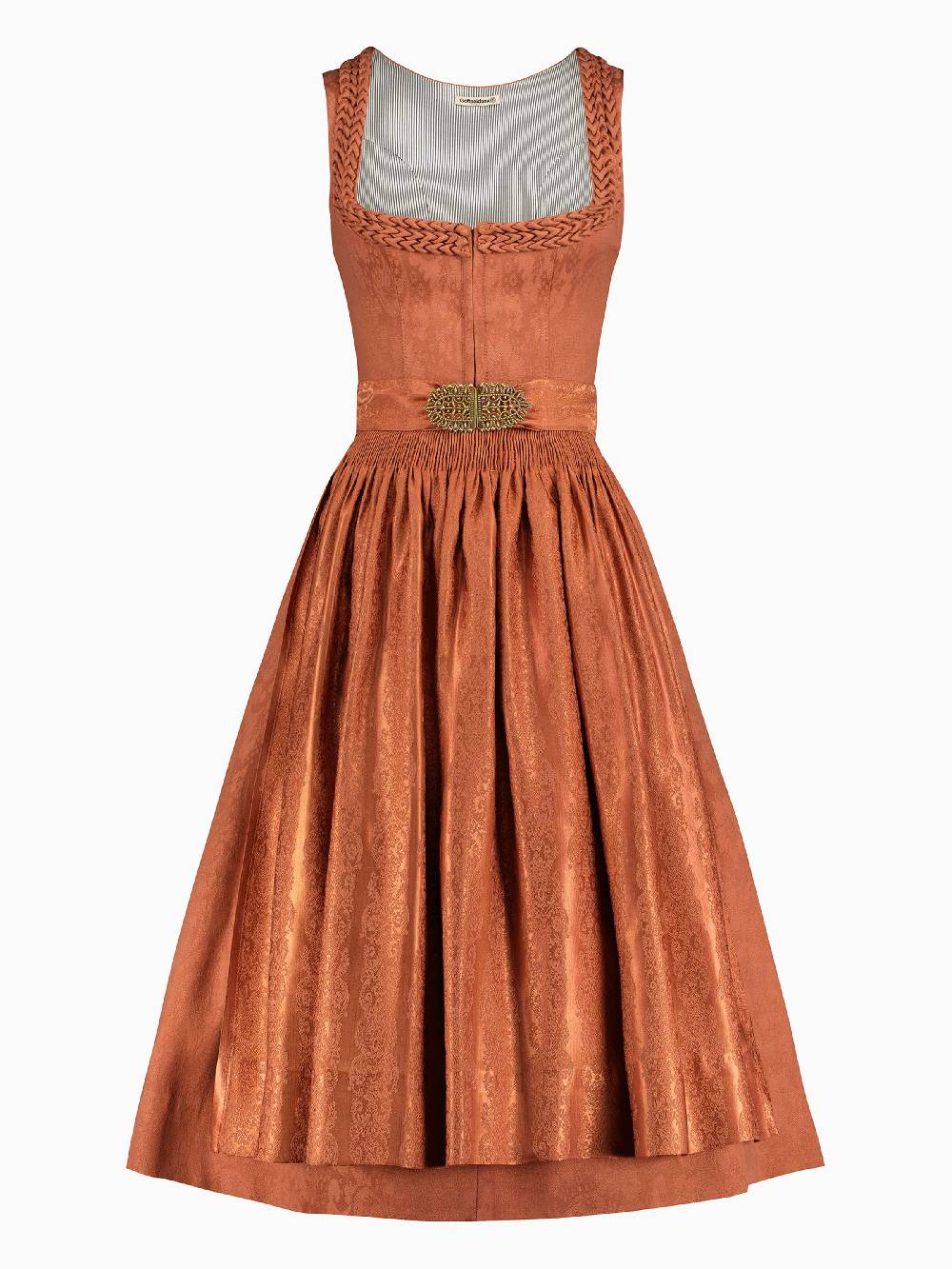 Limberry Rostbraunes Stretch-Dirndl - VRENI ROSTBRAUN Sonderangebot