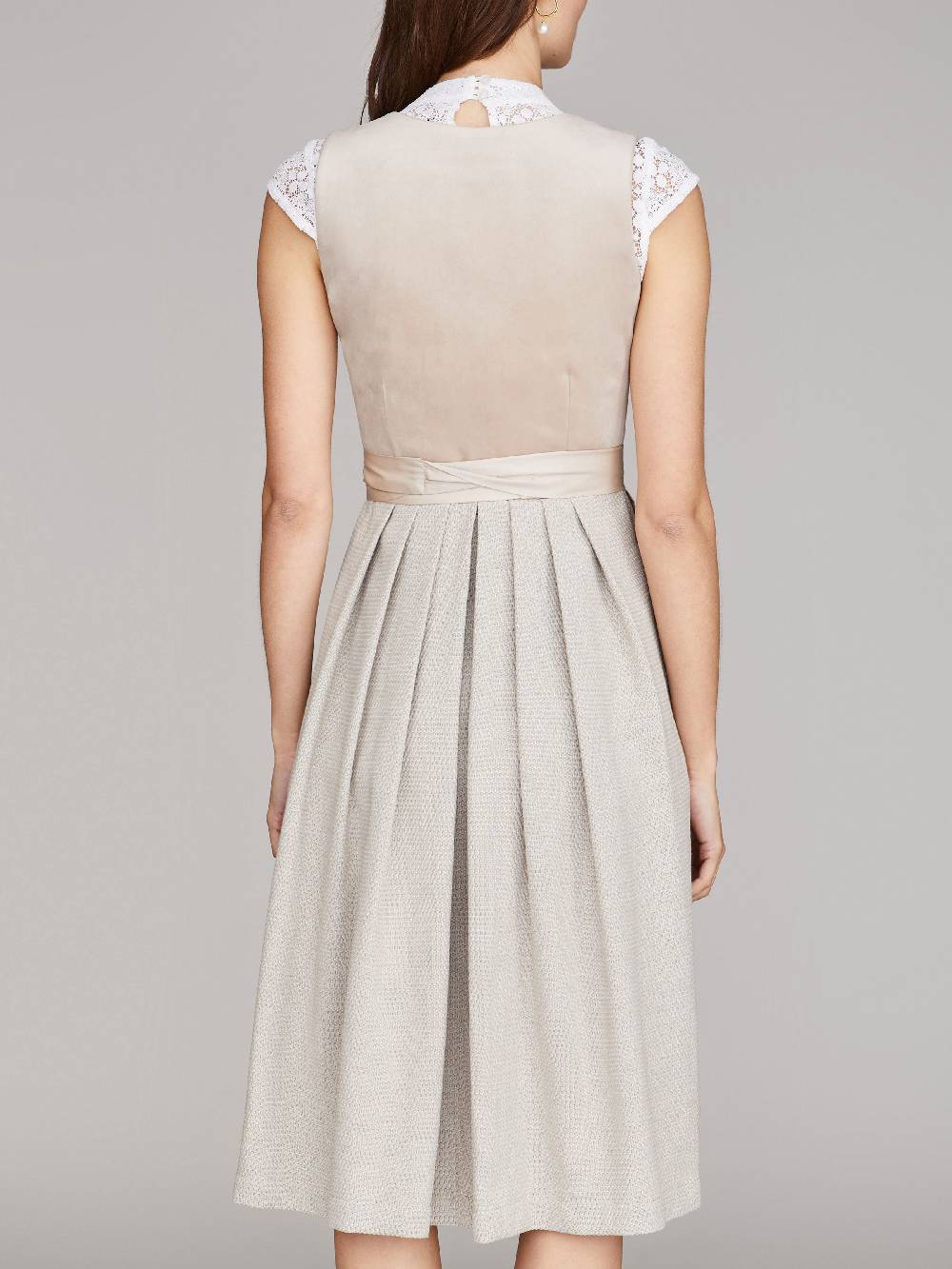 Limberry Beiges Samtdirndl - RUTH SANDSTONE Versandkostenfrei