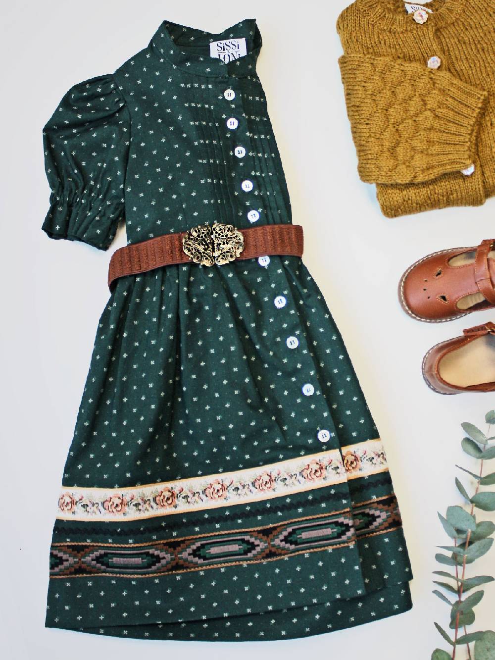 Limberry Kinderdirndl in Grün - ANNAMIRL GRÜN Muttertagsangebot