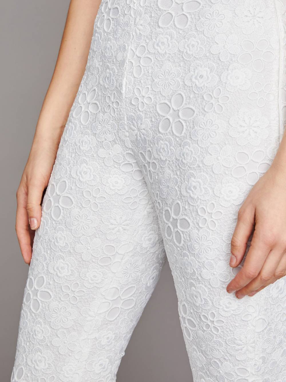 Limberry Cremefarbene Braut-Hose aus Spitze - IVY Wochenangebot