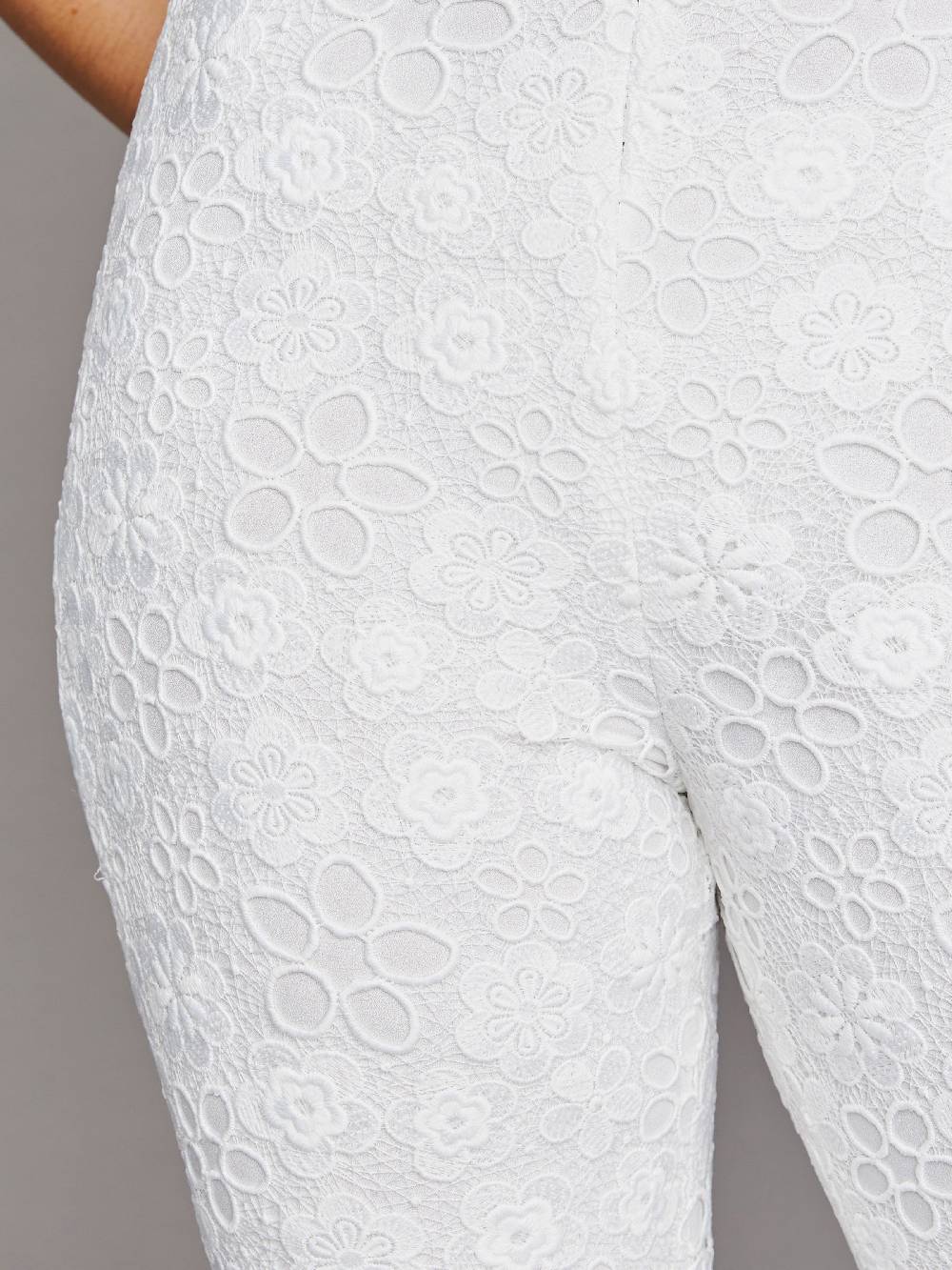 Limberry Cremefarbene Braut-Hose aus Spitze - IVY Wochenangebot