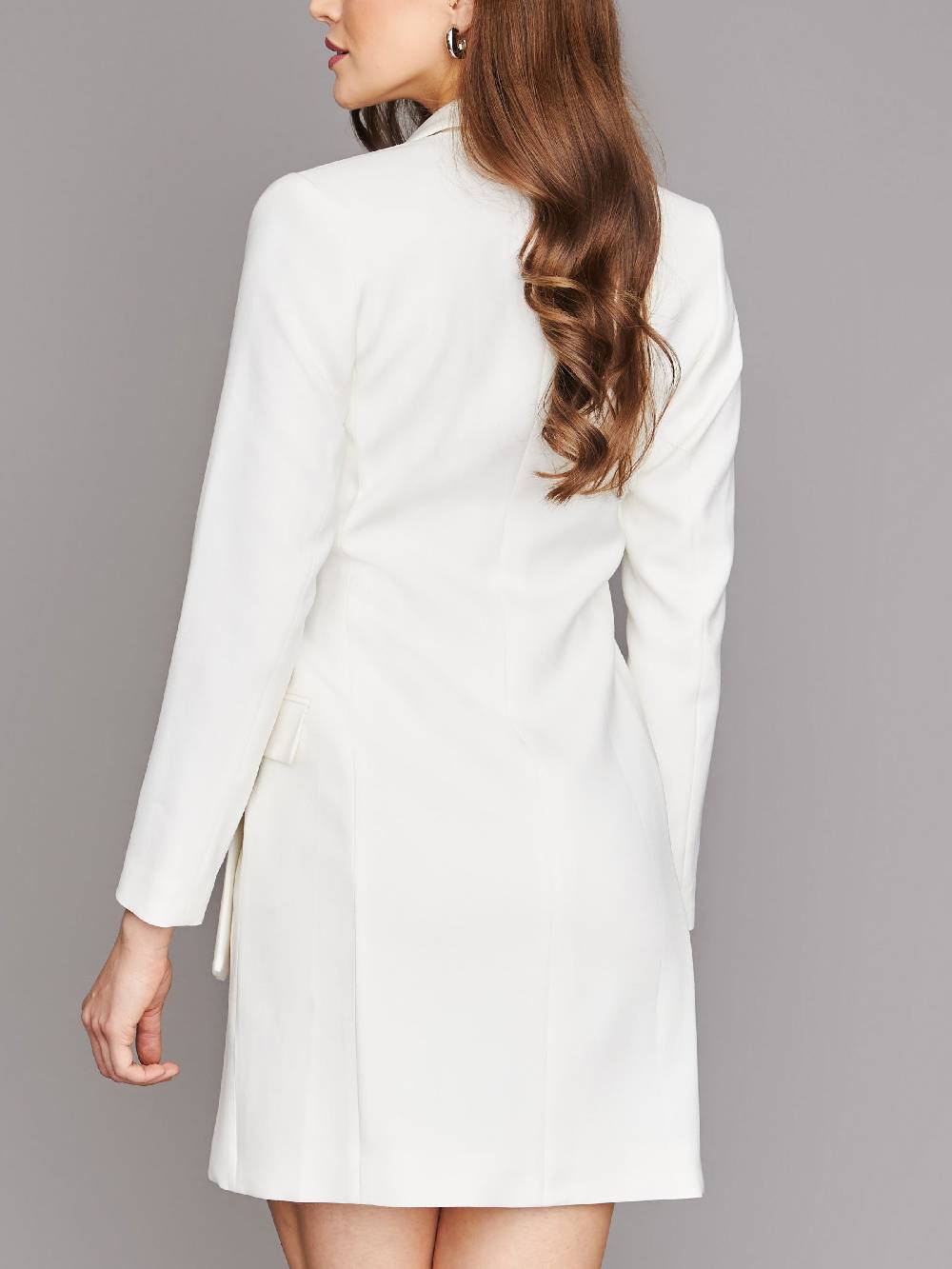 Limberry Cremefarbenes Braut-Blazerkleid - LEONA Letzter Tag