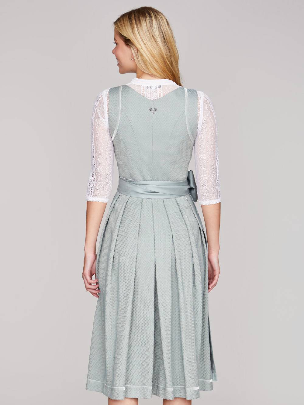 Limberry Mintfarbenes Dirndl - JOSPEHINE WARM CYAN Rabatt