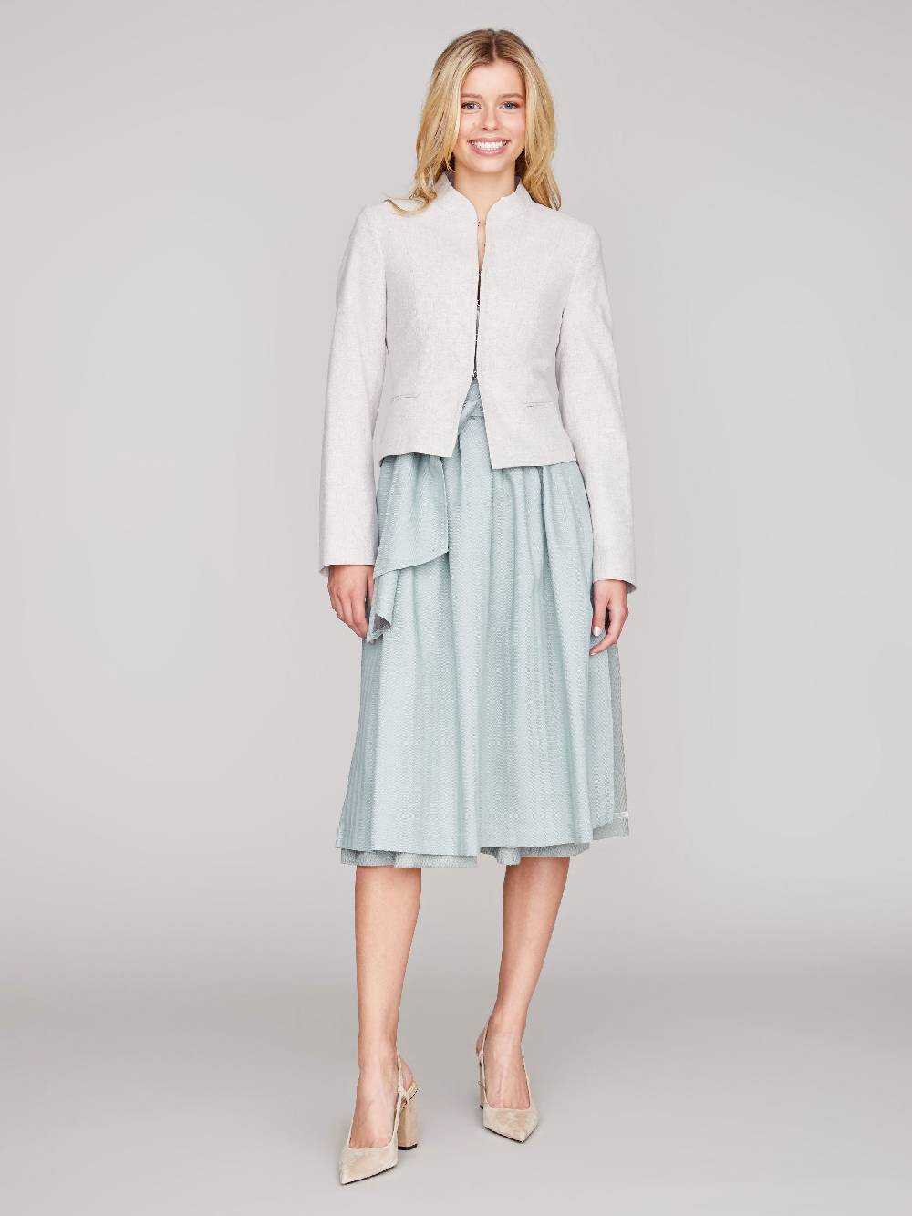 Limberry Mintfarbenes Dirndl - JOSPEHINE WARM CYAN Rabatt
