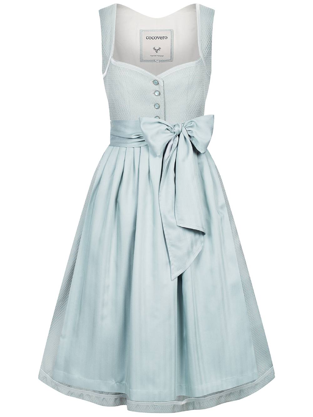 Limberry Mintfarbenes Dirndl - JOSPEHINE WARM CYAN Rabatt