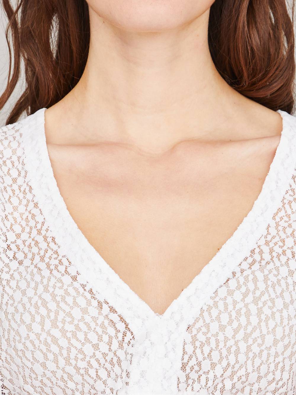 Limberry Dirndlbluse in Weiß mit V-Ausschnitt - HILLA Günstig kaufen