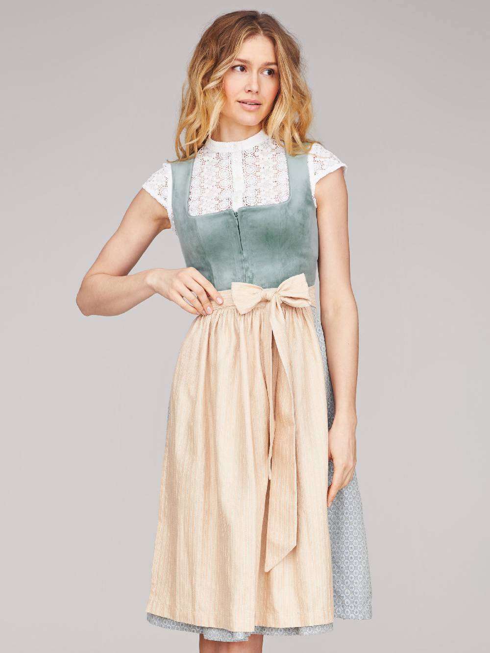Limberry Salbeigrünes Dirndl - IMANI SEAFOAM Cyber Monday