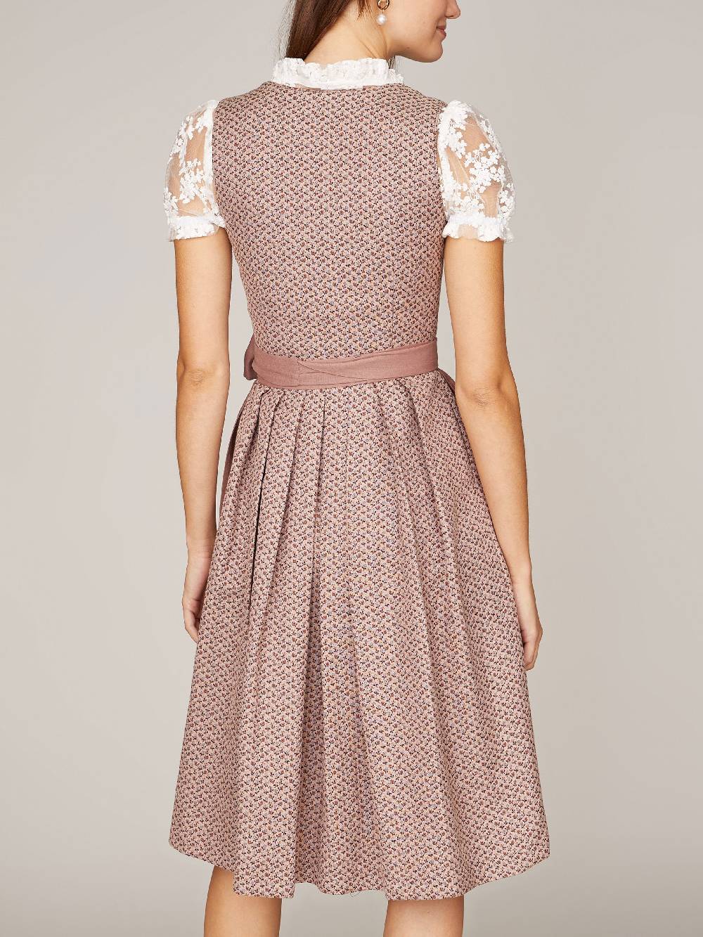 Limberry Geblümtes roséfarbenes Dirndl - ANNE DUSTY ROSE Vatertagsangebot