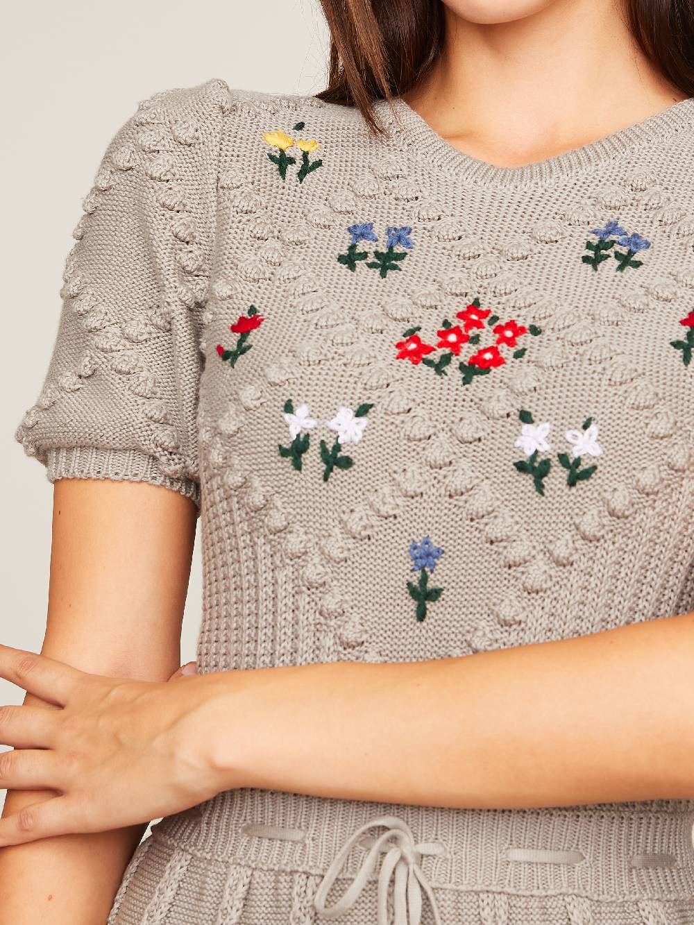Limberry Graues Strickkleid - HEIDI Neueste Mode