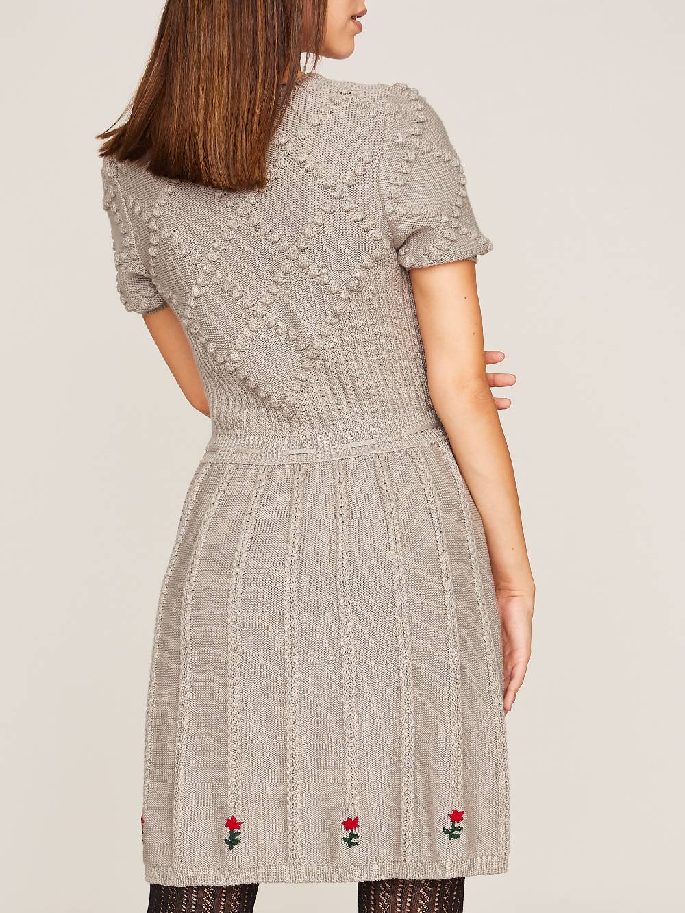 Limberry Graues Strickkleid - HEIDI Neueste Mode