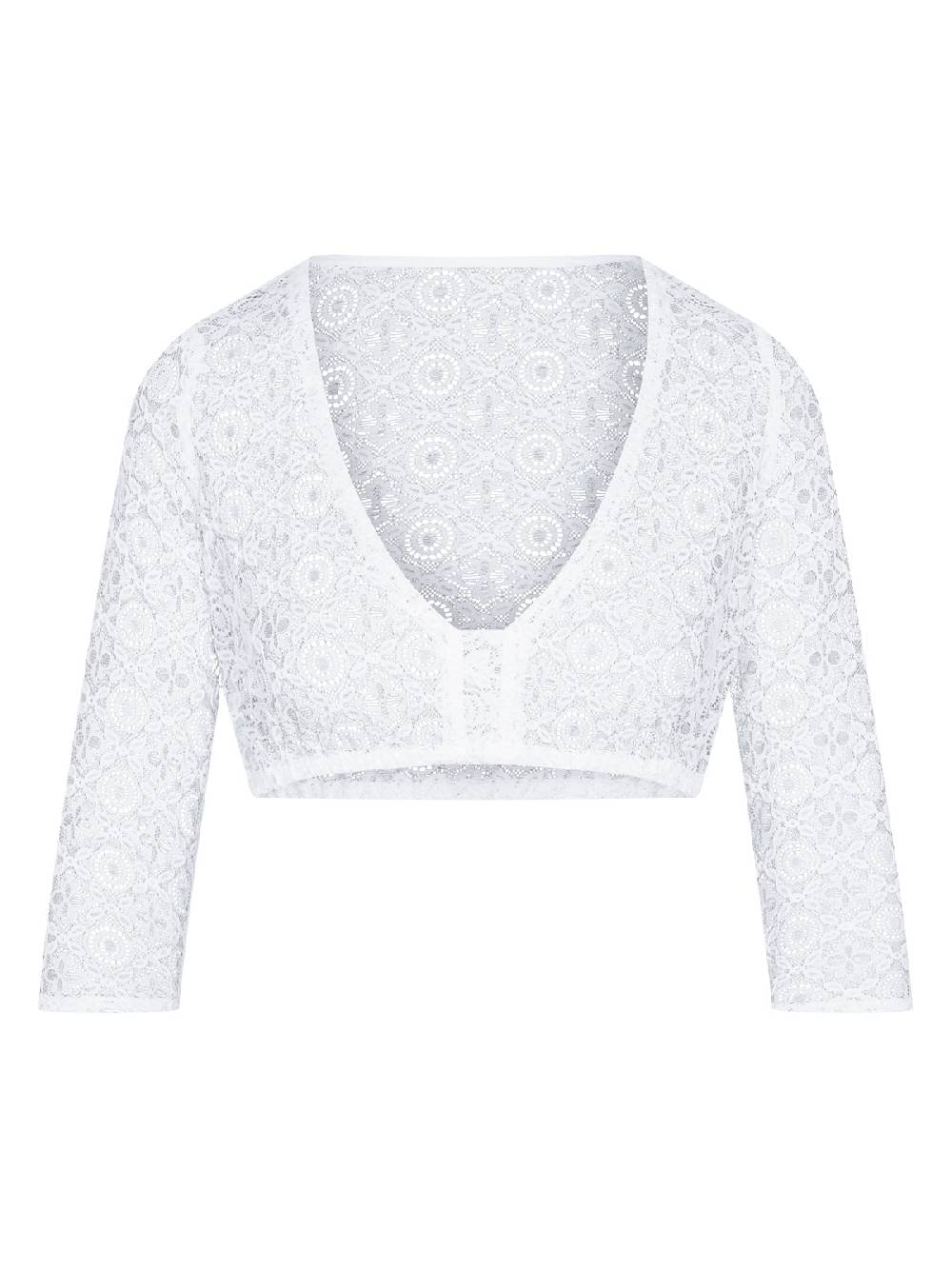 Limberry Langarm-Dirndlbluse mit V-Ausschnitt - KÄTHE Wochenangebot