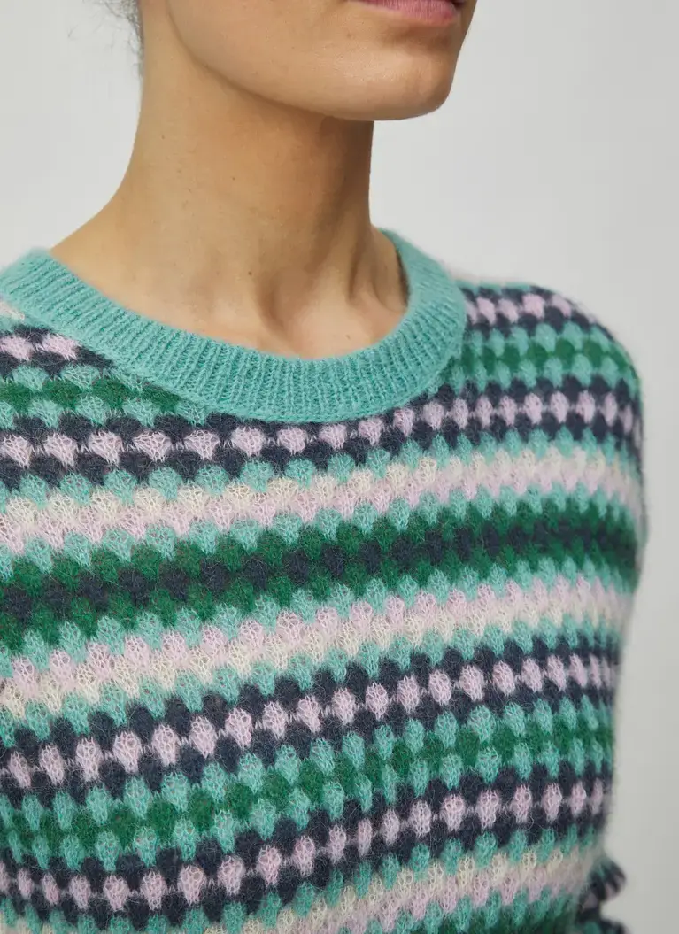 Maerz Muenchen RundhalspulloverAlpaka-Mohair-MixArt. Nr. 331101-828 Große Rabatte