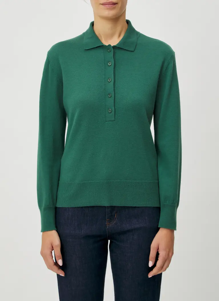 Maerz Muenchen Polokragen Pullover100% MerinowolleArt. Nr. 367600-285 Begrenzte Freigabe