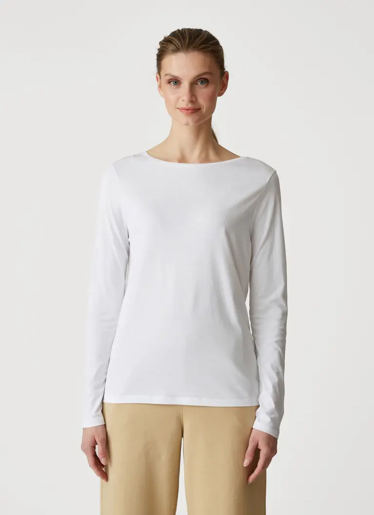 Maerz Muenchen Rundhals LongsleeveBaumwolleArt. Nr. 150500-501 Neueste Stile