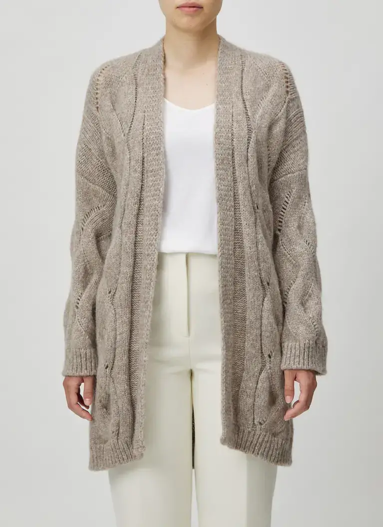 Maerz Muenchen StrickjackeAlpaka-Woll MischungArt. Nr. 292500-112 Sonderangebot