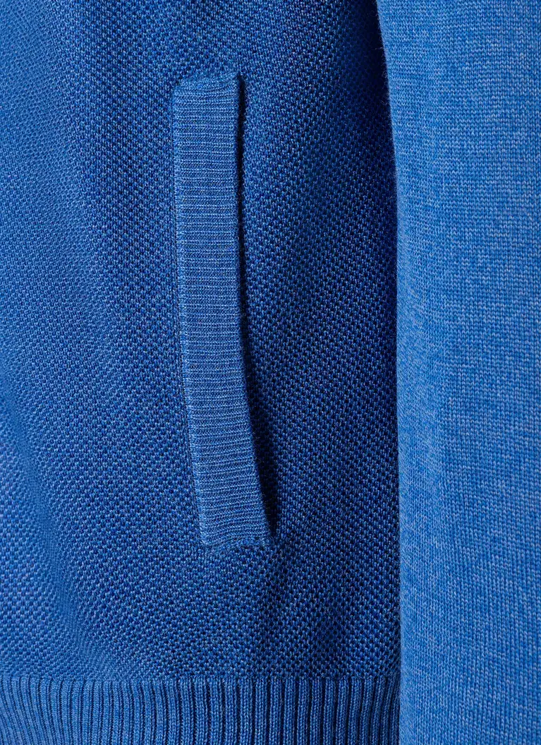 Maerz Muenchen Stehkragen-Zipper100% MerinowolleArt. Nr. 590900-355 Jubiläumsangebot
