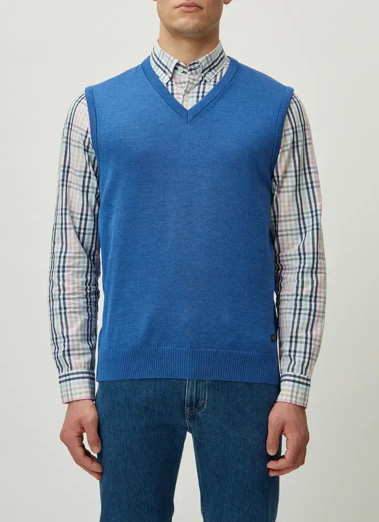 Maerz Muenchen Pullunder100% MerinowolleArt. Nr. 460090-355 Super Sparpreis