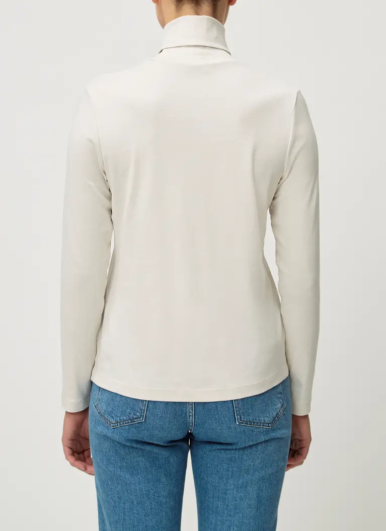 Maerz Muenchen RollkragenlongsleeveBaumwollmischungArt. Nr. 100900-106 Fabrikverkauf