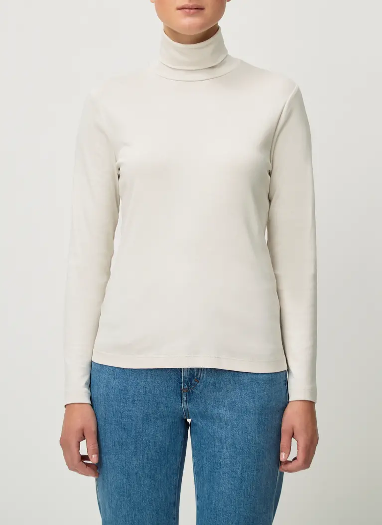 Maerz Muenchen RollkragenlongsleeveBaumwollmischungArt. Nr. 100900-106 Fabrikverkauf