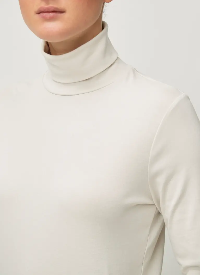 Maerz Muenchen RollkragenlongsleeveBaumwollmischungArt. Nr. 100900-106 Fabrikverkauf