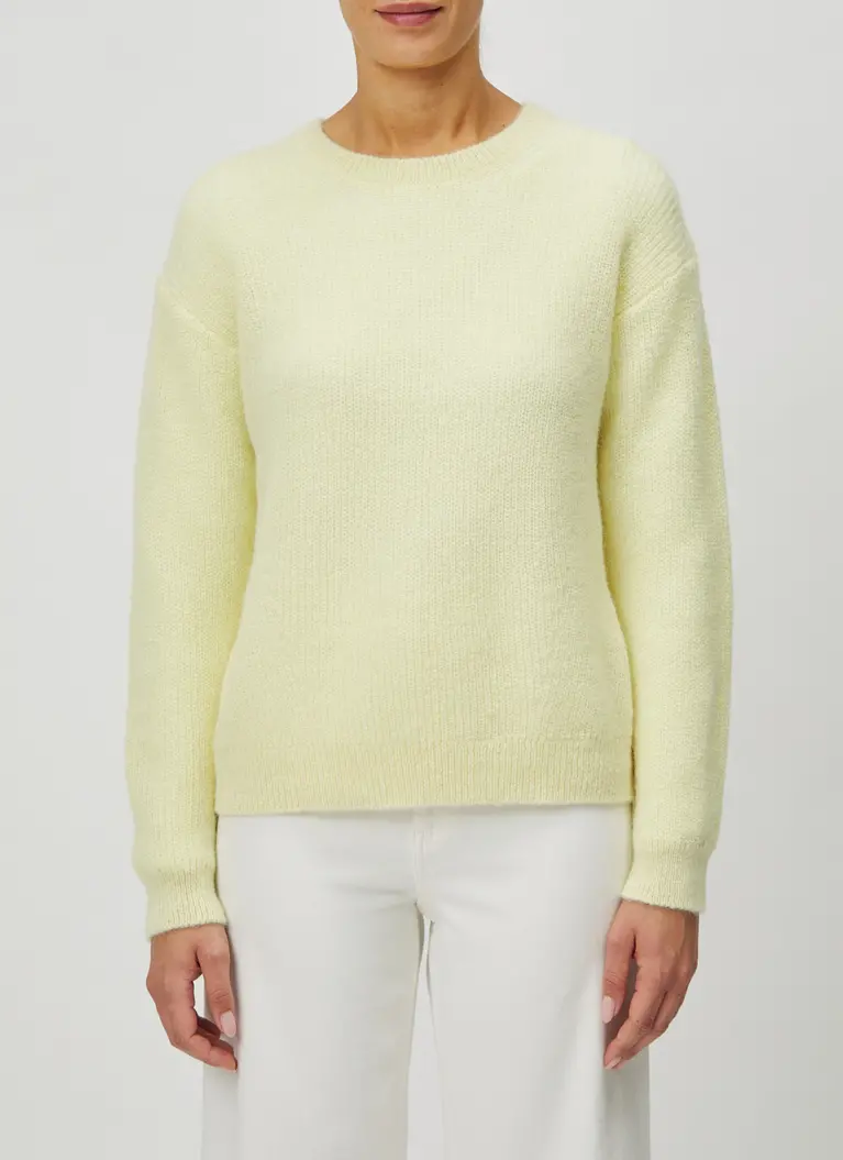 Maerz Muenchen RundhalspulloverAlpaka-Mohair-MixArt. Nr. 363200-620 Tiefpreis
