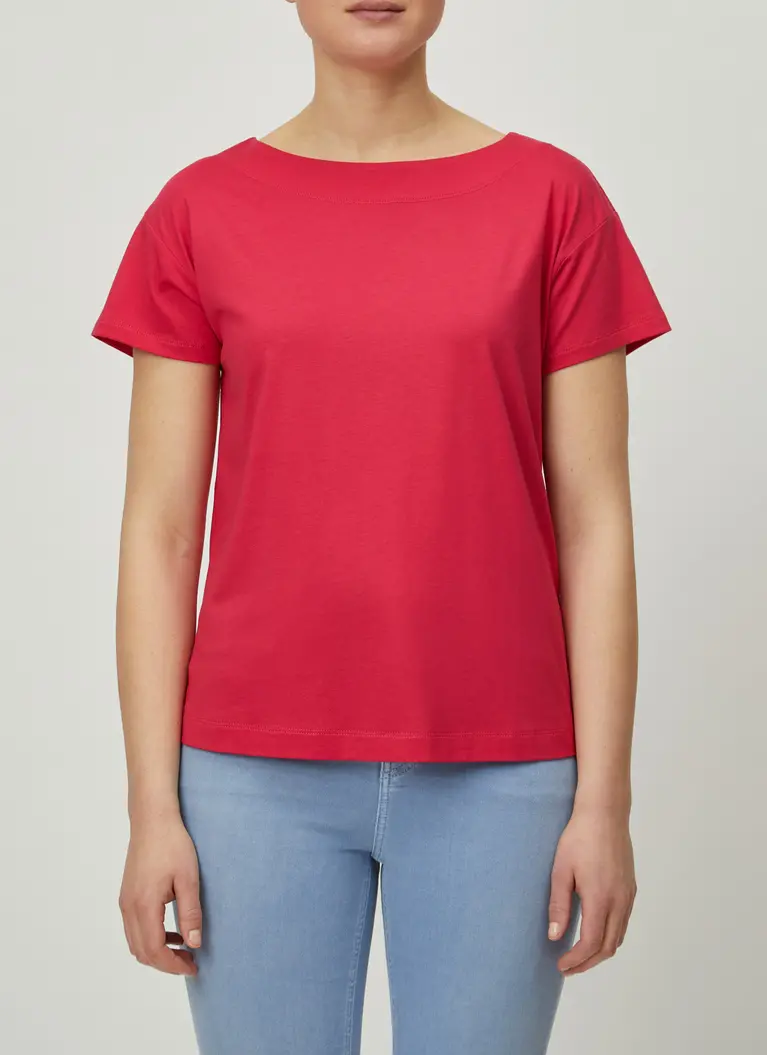 Maerz Muenchen RundhalsshirtBaumwoll-Modal-MischungArt. Nr. 129000-753 im Angebot