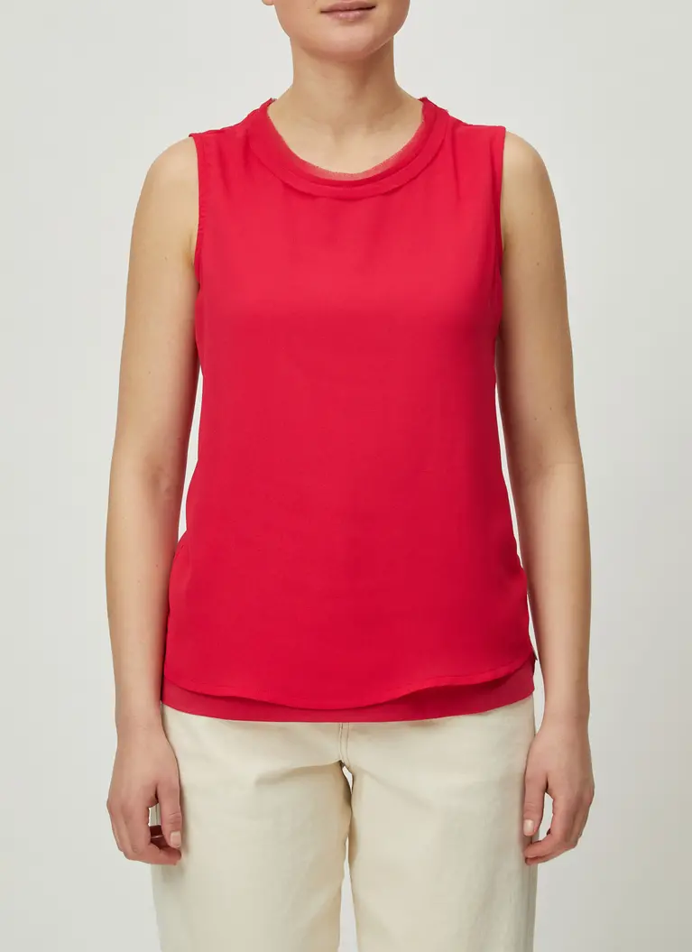 Maerz Muenchen Ärmelloses ShirtBaumwoll-Modal-MischungArt. Nr. 125500-753 Günstiger Verkauf