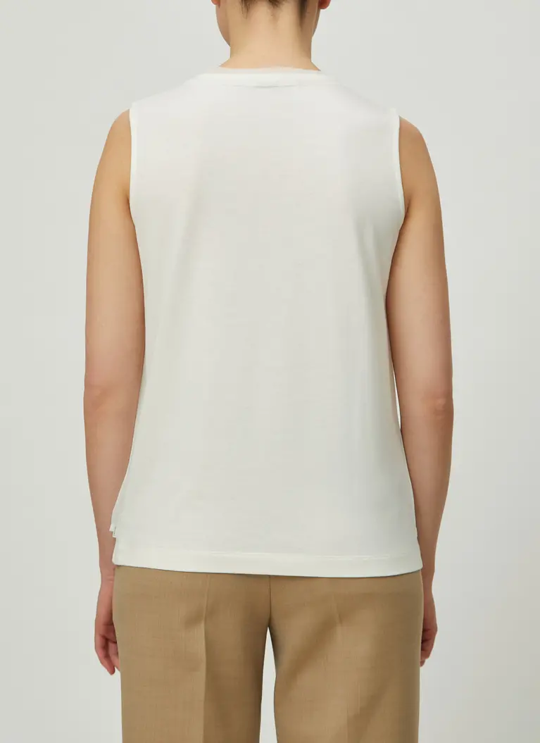 Maerz Muenchen Ärmelloses ShirtBaumwoll-Modal-MischungArt. Nr. 125500-505 Fabrikverkauf