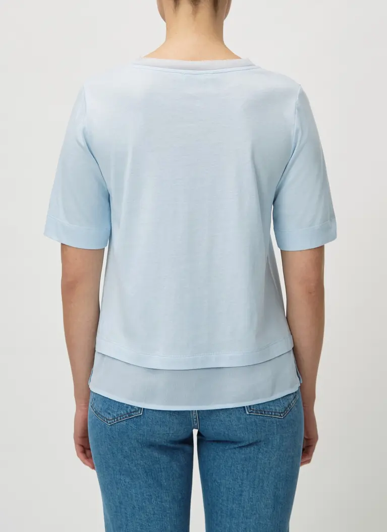 Maerz Muenchen V-ShirtBaumwoll-Modal-MischungArt. Nr. 120500-340 Flash Sale