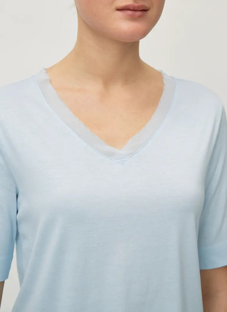 Maerz Muenchen V-ShirtBaumwoll-Modal-MischungArt. Nr. 120500-340 Flash Sale