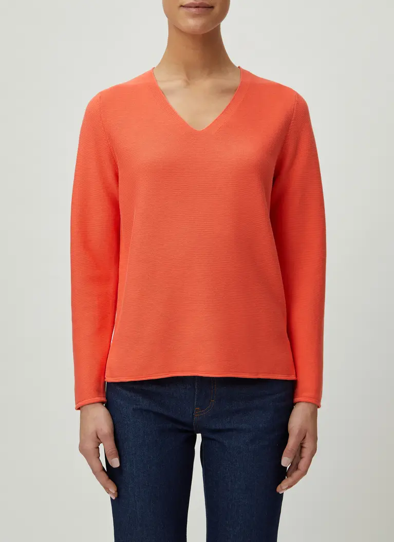 Maerz Muenchen V-Pullover100% BiobaumwolleArt. Nr. 339200-679 Neueste Mode