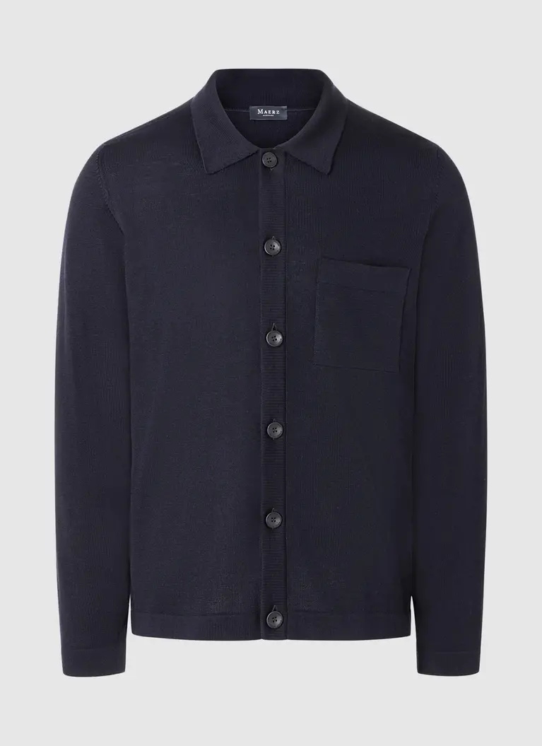 Maerz Muenchen Overshirt100% MerinowolleArt. Nr. 591300-399 Riesige Rabatte