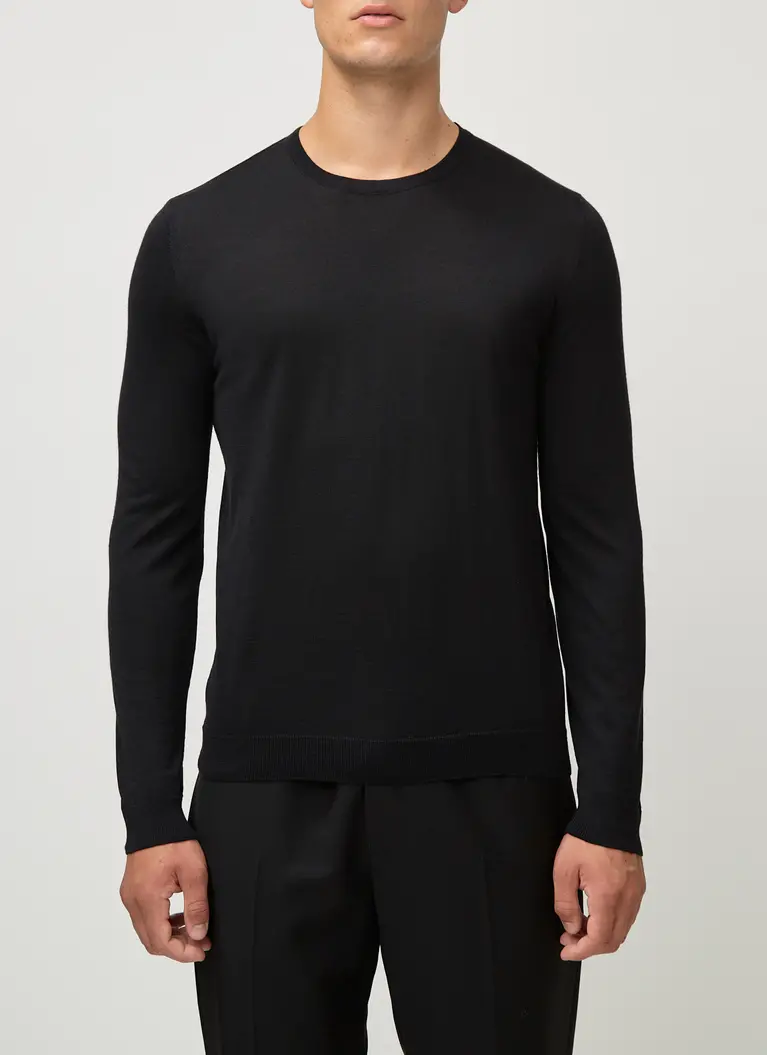 Maerz Muenchen RundhalspulloverMerino-Seide-CashmereArt. Nr. 426300-595 2025