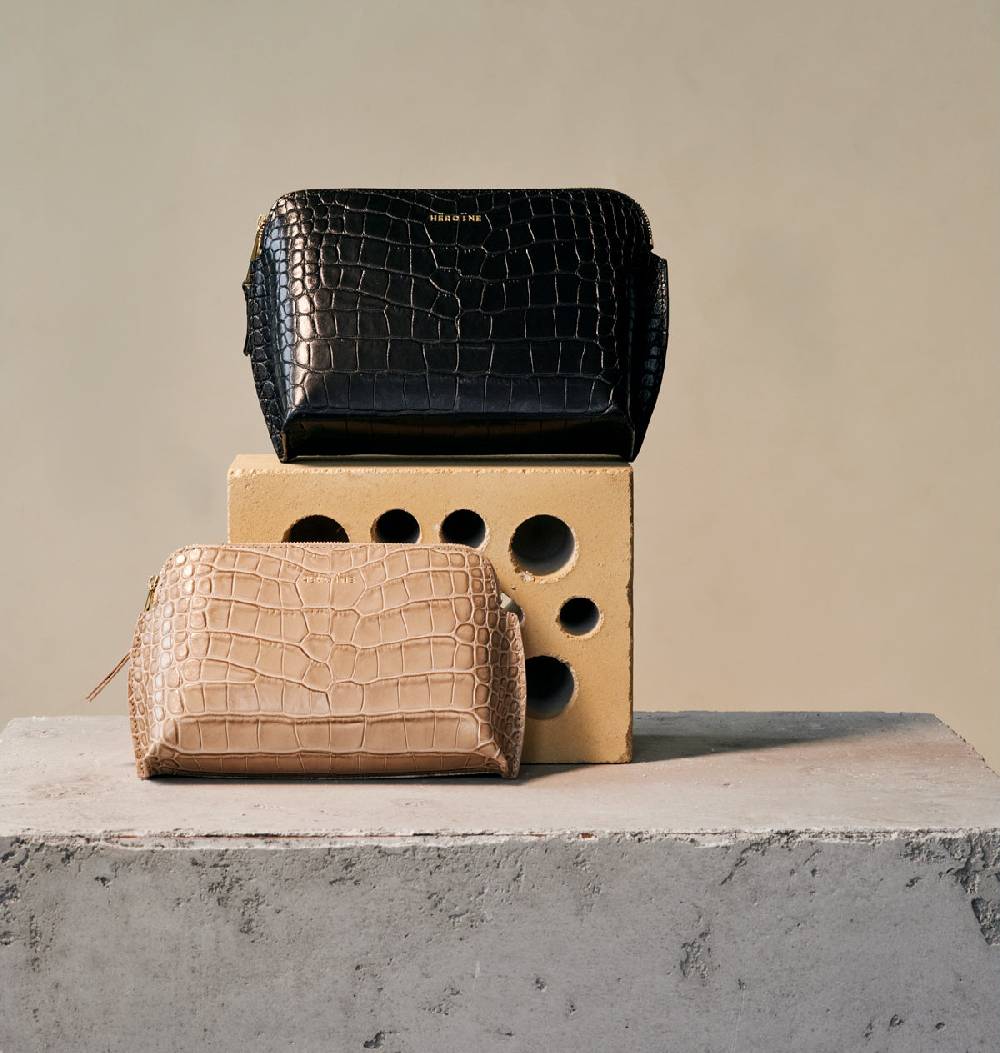 Maison Héroïne ANNE COSMETIC POUCH SMALL Saisonale Angebote