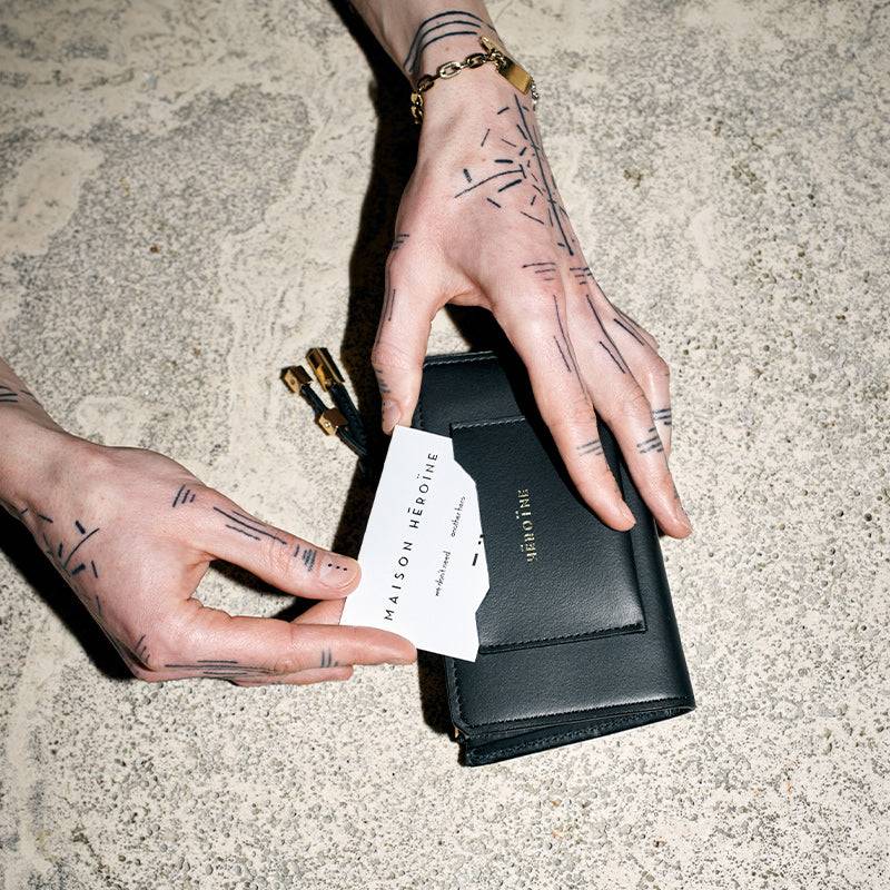Maison Héroïne EVA ZIPAROUND WALLET Clearance-Verkauf