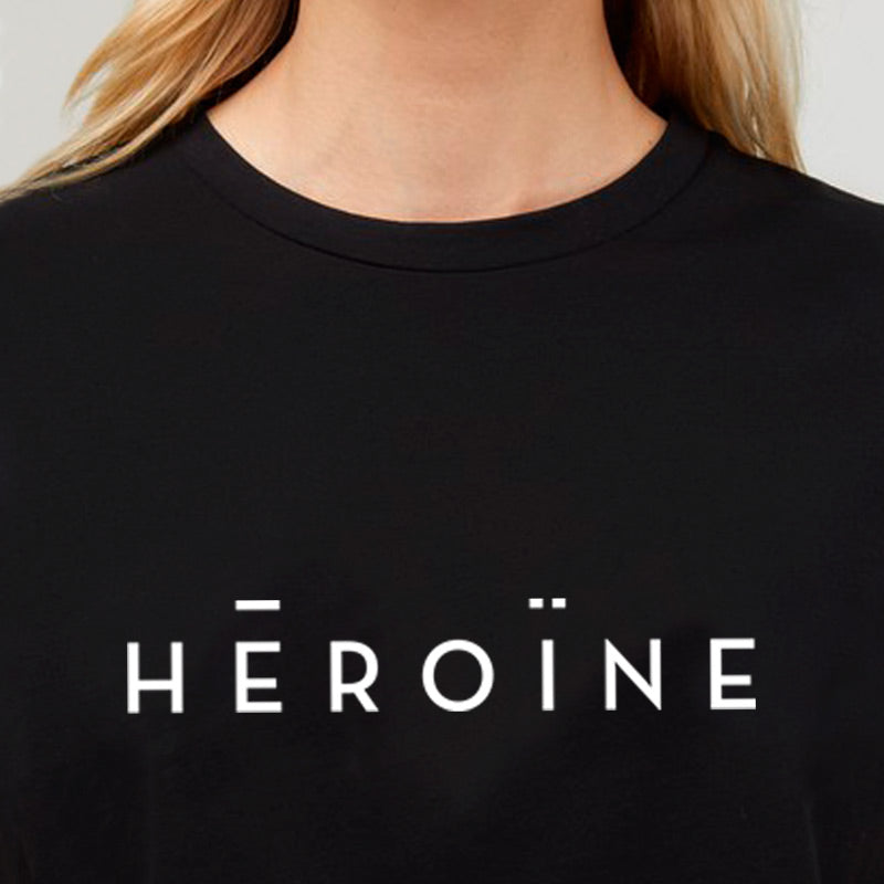Maison Héroïne HĒROÏNE T-SHIRT BLACK im Angebot