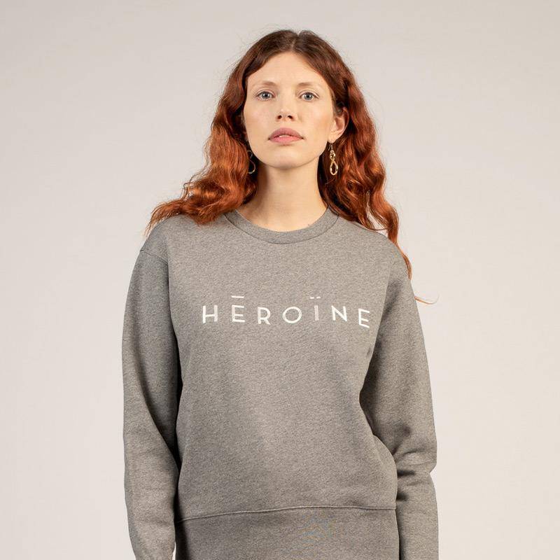 Maison Héroïne SWEATER GREY Meist gekauft