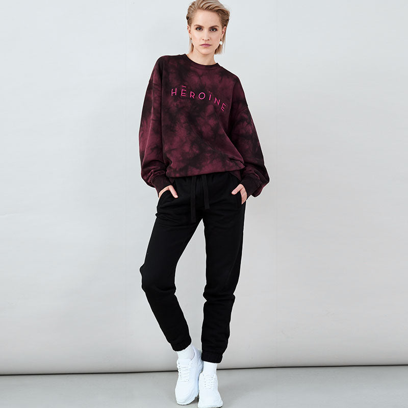 Maison Héroïne CLASSIC JOGGER BLACK Kostenloser Versand
