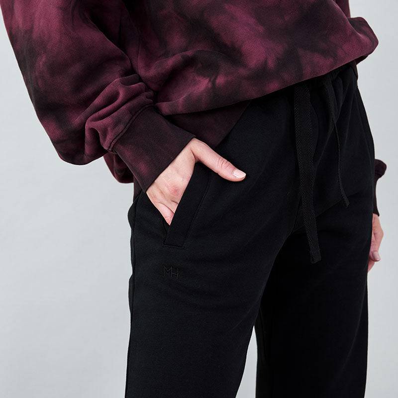 Maison Héroïne CLASSIC JOGGER BLACK Kostenloser Versand