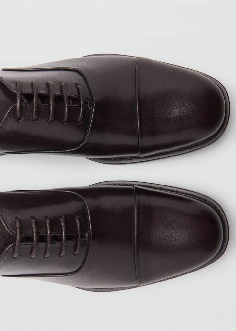 Mango Anzugschuhe aus Leder Lagerräumung