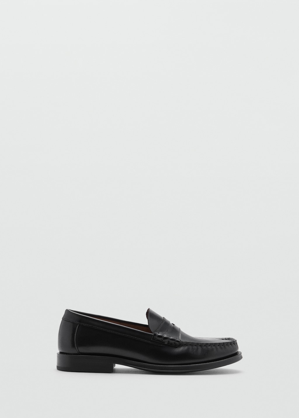 Mango Mokassin aus Antic-Leder Top Angebot