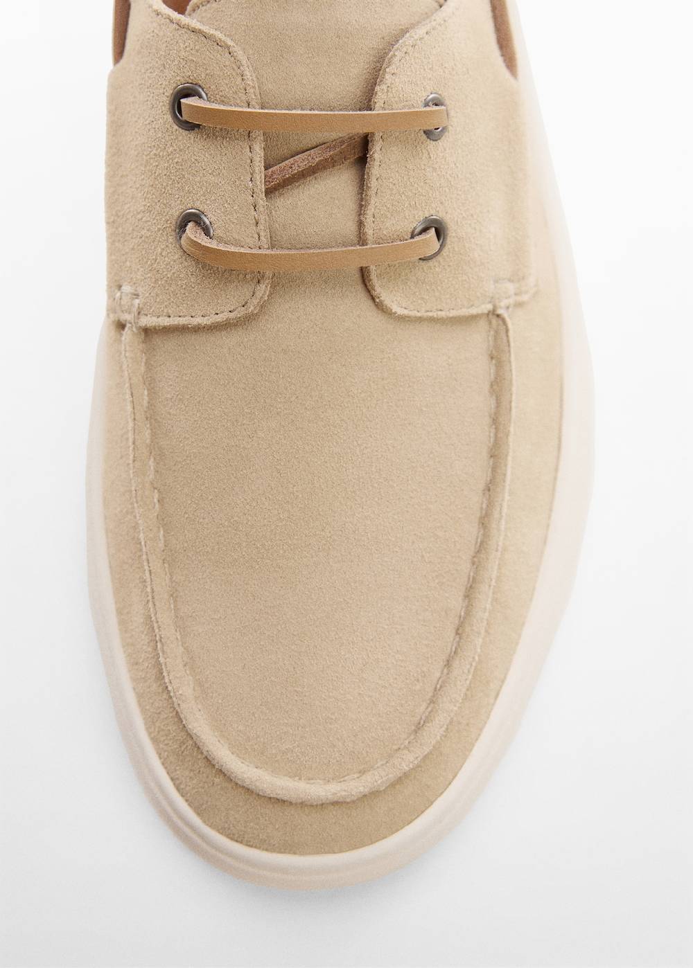Mango Bootsschuh aus Rauleder Online Outlet