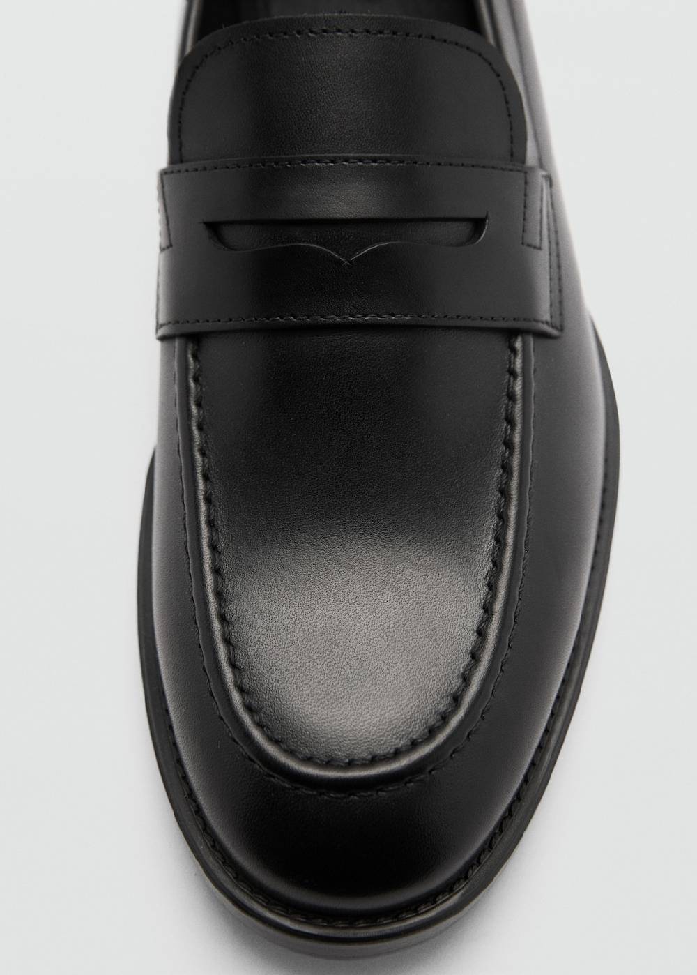 Mango Mokassin aus Antic-Leder Blitzangebot