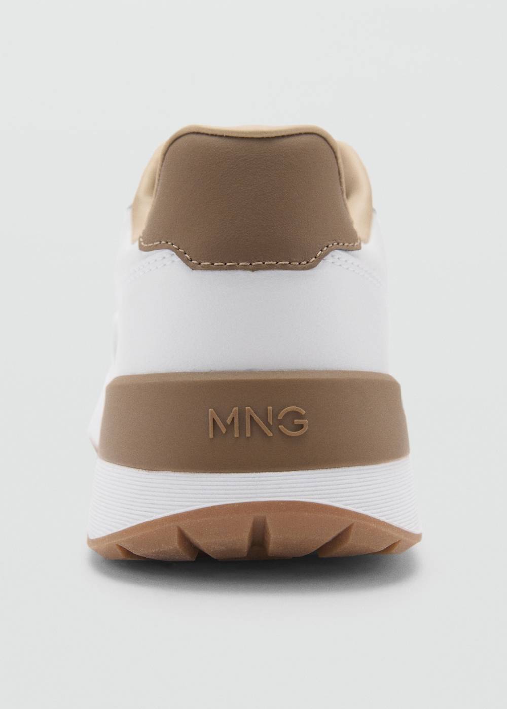 Mango Sneakers mit kontrastierenden Lederdetails Begrenzte Freigabe