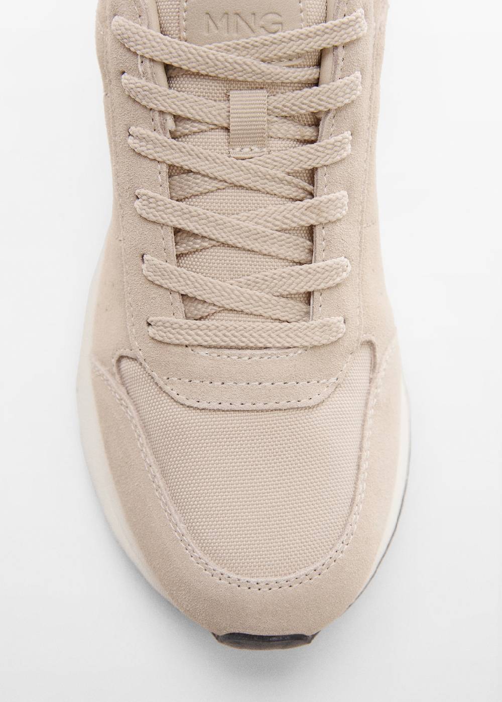 Mango Sneakers mit kontrastierenden Lederdetails Letzter Tag